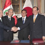 ペルー円借款契約の調印 が行わる。上下水道網の修復や観光振興を通じた地域開発支援へ