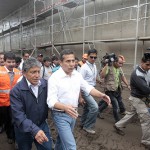 ペルー・ウマラ大統領、クスコ・アレキーパ豪雨被災地を視察