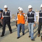 ペルー・ウマラ大統領、リマ市内の地下鉄工事視察。１号線工事は来年４月に終了
