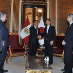 岸田外務大臣、ペルー・ウマラ大統領と会談