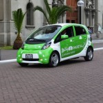 ペルー初、リマ市で電気自動車が走る